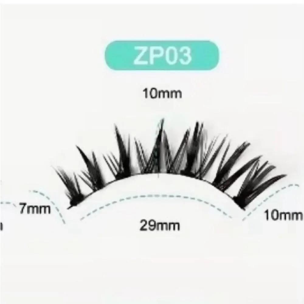 6 PAIRS Reuseable Magnetic Lash Kits